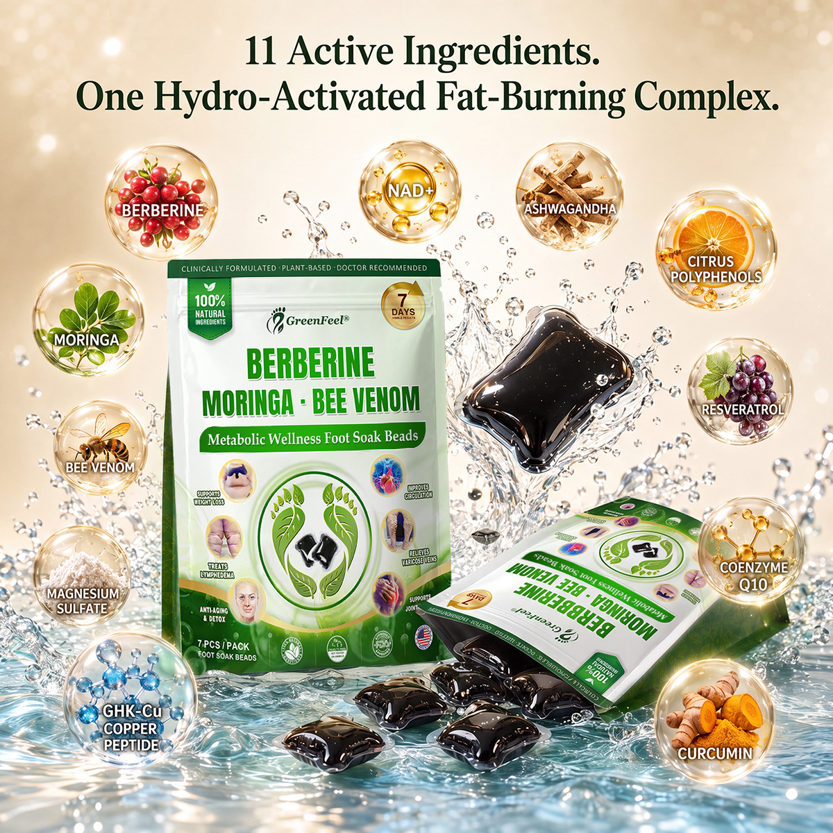 🇺🇸👩‍⚕️𝐎𝐟𝐟𝐢𝐜𝐢𝐚𝐥 𝐁𝐫𝐚𝐧𝐝 𝐒𝐭𝐨𝐫𝐞 |🌿𝑮𝒓𝒆𝒆𝒏𝑭𝒆𝒆𝒍® 𝑩𝒆𝒓𝒃𝒆𝒓𝒊𝒏𝒆 𝑴𝒐𝒓𝒊𝒏𝒈𝒂- 𝑩𝒆𝒆 𝑽𝒆𝒏𝒐𝒎 Metabolic Wellness Detox Foot Soak Beads