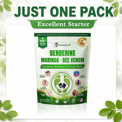 🇺🇸👩‍⚕️𝐎𝐟𝐟𝐢𝐜𝐢𝐚𝐥 𝐁𝐫𝐚𝐧𝐝 𝐒𝐭𝐨𝐫𝐞 |🌿𝑮𝒓𝒆𝒆𝒏𝑭𝒆𝒆𝒍® 𝑩𝒆𝒓𝒃𝒆𝒓𝒊𝒏𝒆 𝑴𝒐𝒓𝒊𝒏𝒈𝒂- 𝑩𝒆𝒆 𝑽𝒆𝒏𝒐𝒎 Metabolic Wellness Detox Foot Soak Beads