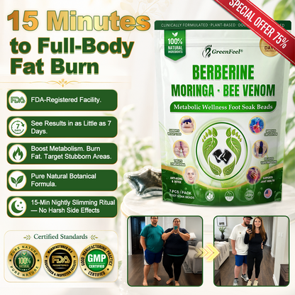 🇺🇸👩‍⚕️𝐎𝐟𝐟𝐢𝐜𝐢𝐚𝐥 𝐁𝐫𝐚𝐧𝐝 𝐒𝐭𝐨𝐫𝐞 |🌿𝑮𝒓𝒆𝒆𝒏𝑭𝒆𝒆𝒍® 𝑩𝒆𝒓𝒃𝒆𝒓𝒊𝒏𝒆 𝑴𝒐𝒓𝒊𝒏𝒈𝒂- 𝑩𝒆𝒆 𝑽𝒆𝒏𝒐𝒎 Metabolic Wellness Detox Foot Soak Beads