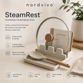 nordvivo™ SteamRest™ Countertop Lid and Spoon Dock