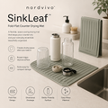 nordvivo™ SinkLeaf™ Fold-Flat Counter Drying Mat